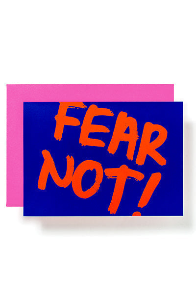 Greeting Card - Fear Not
