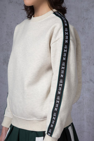 AMEN Striped Sweatshirt - AMENPAPA Fashion